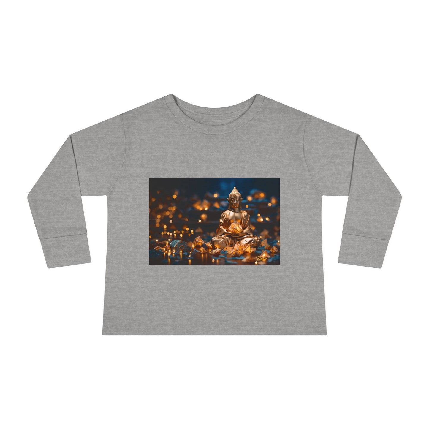 Ascending Buddha Series Print #10 Toddler Long Sleeve Tee