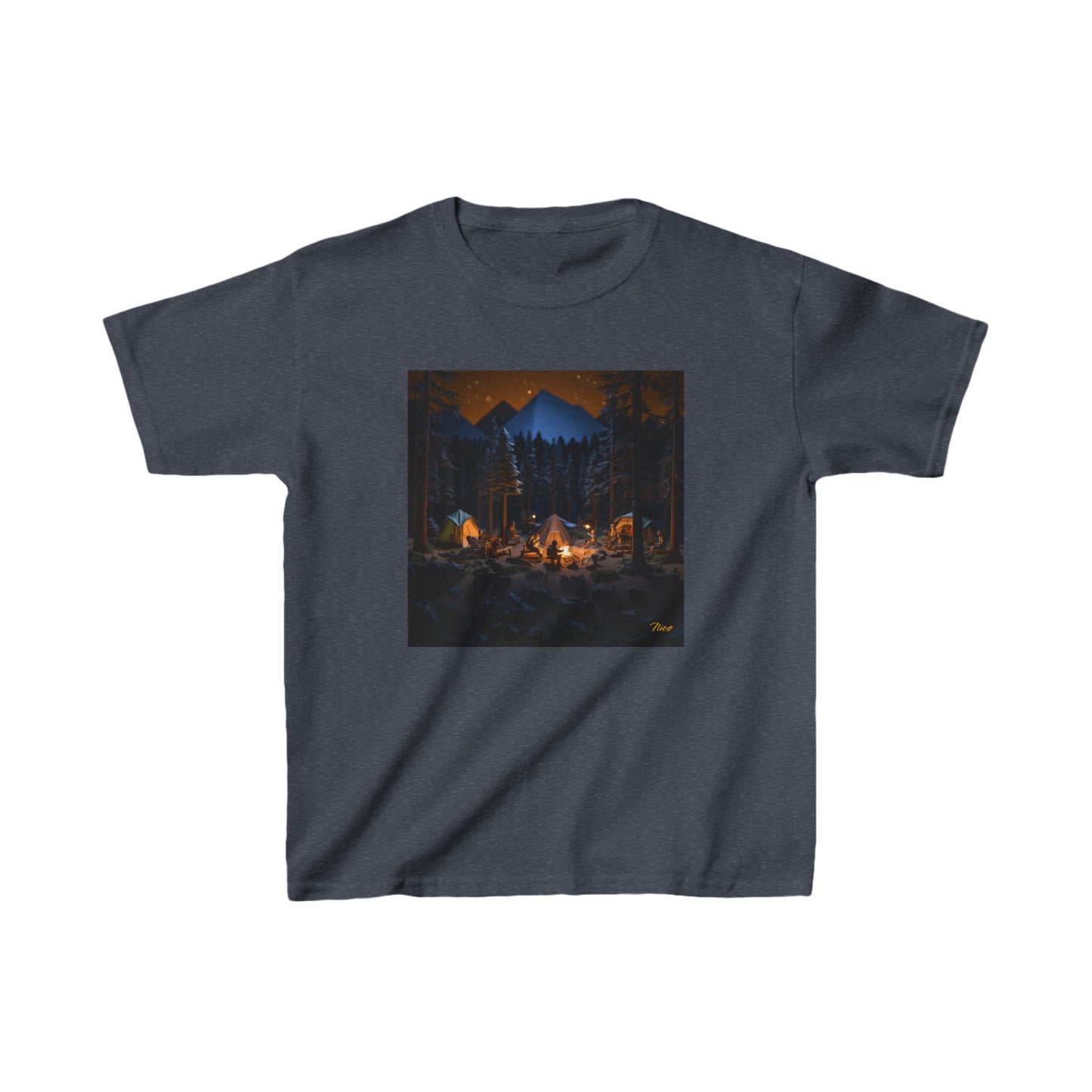 Under The Starry Skies Series Print #1 Kids Heavy Cotton™ Tee