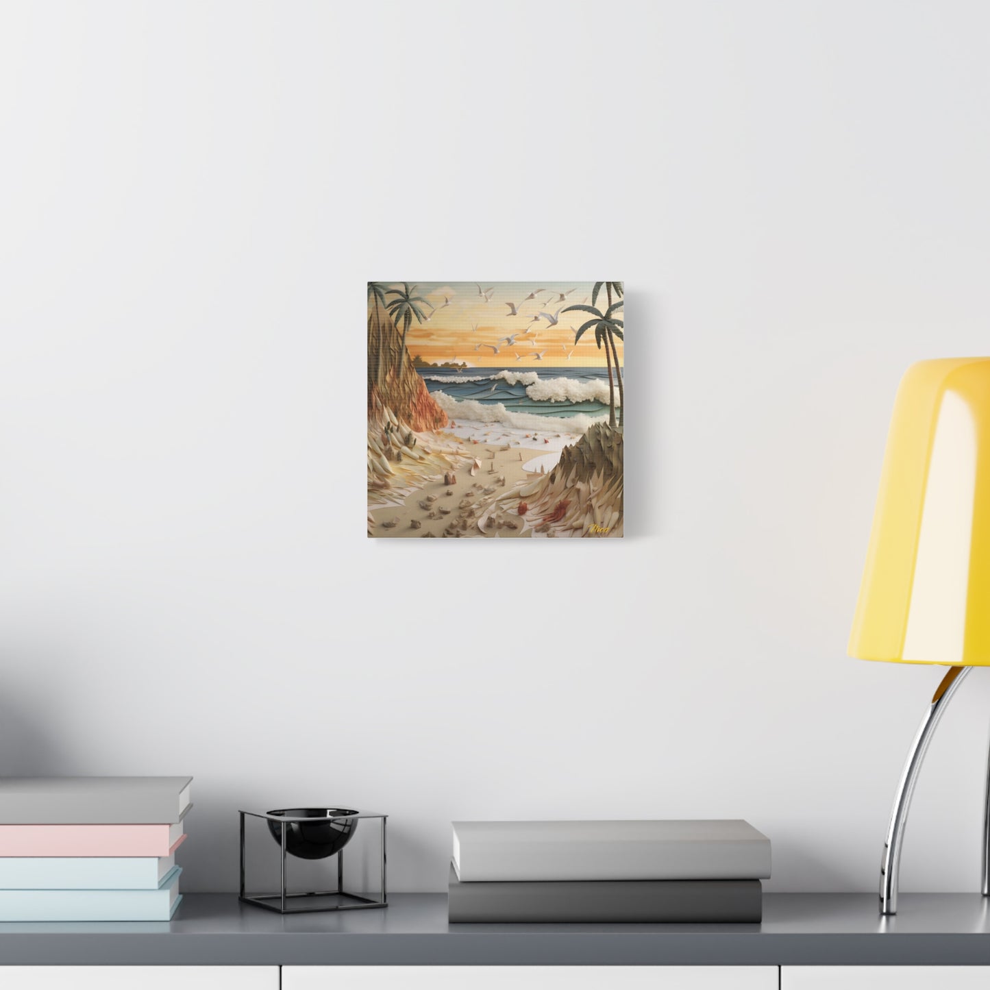 By The Seaside Series Print #7 - Streched Matte Canvas Print, 1.25" Thick