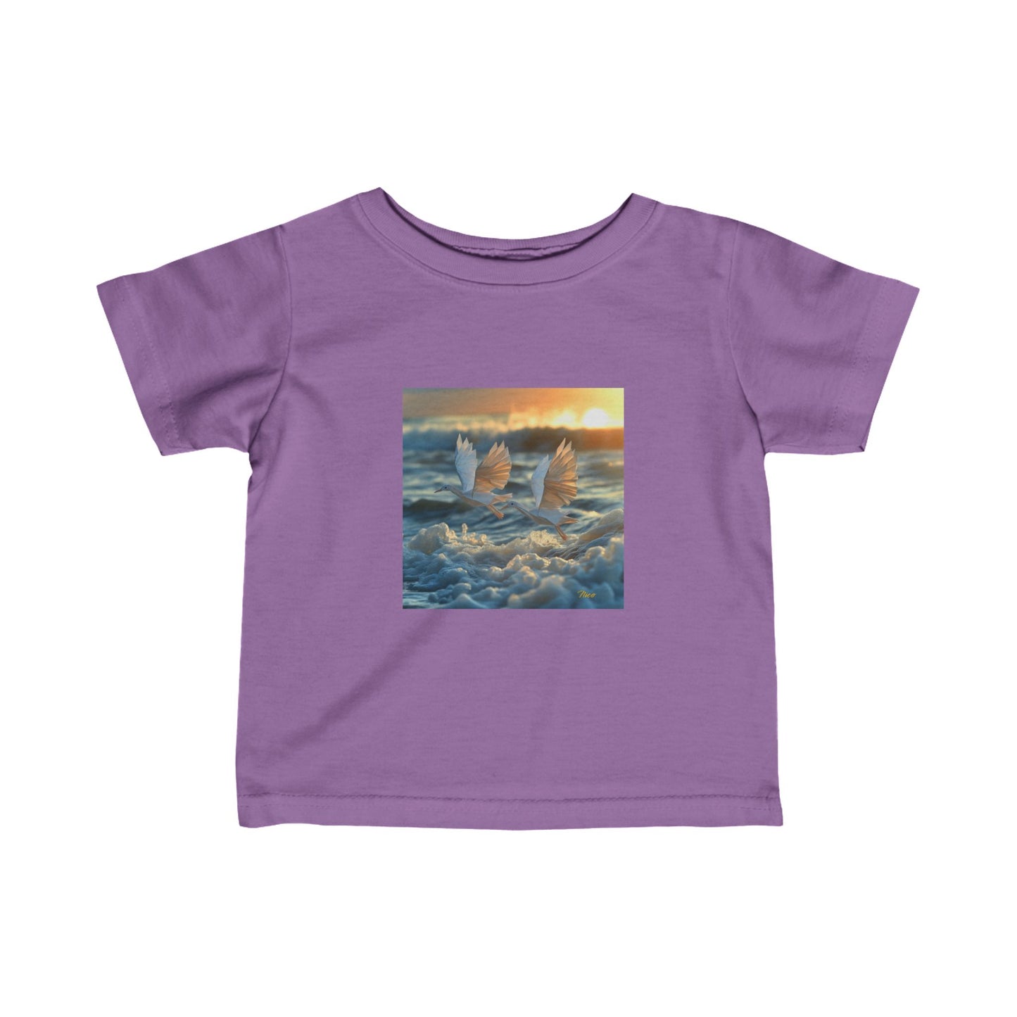 By The Seaside Series Print #5 Infant Fine Jersey Tee