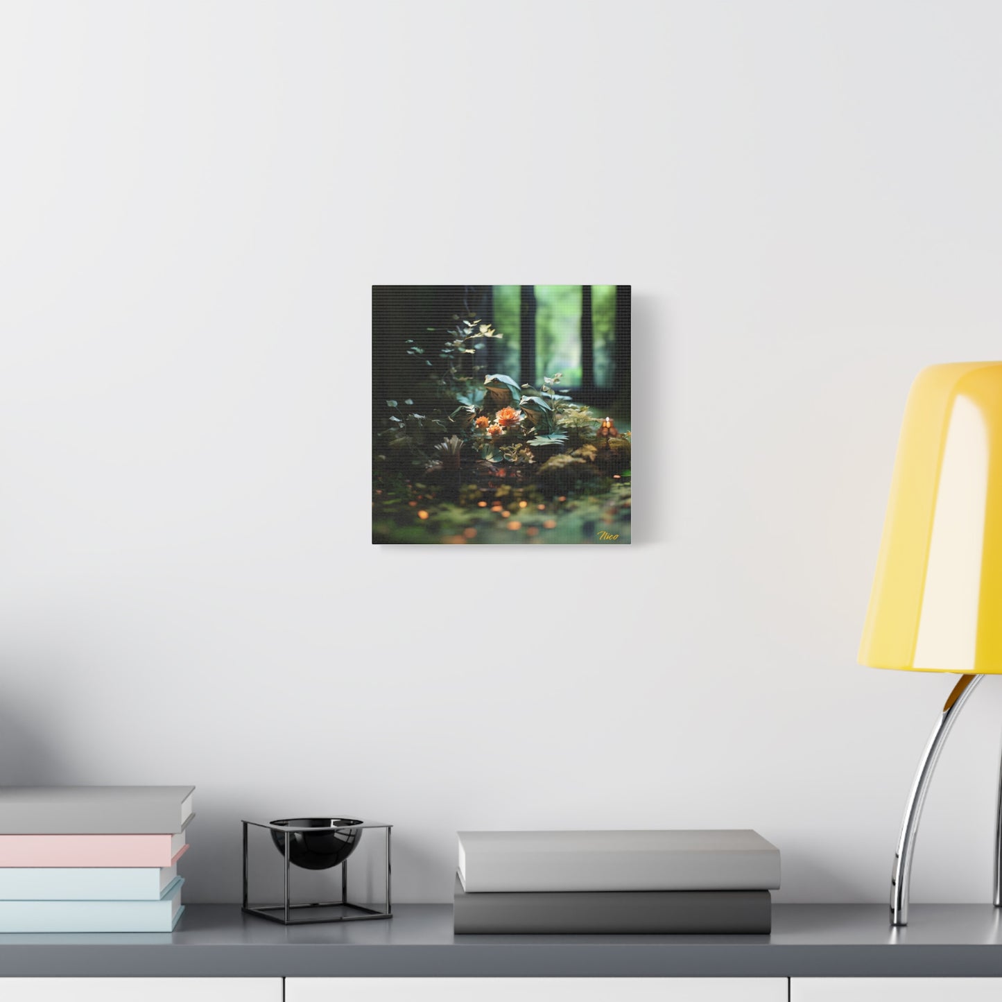 Relaxing By The Brook Series Print #1 - Streched Matte Canvas Print, 1.25" Thick