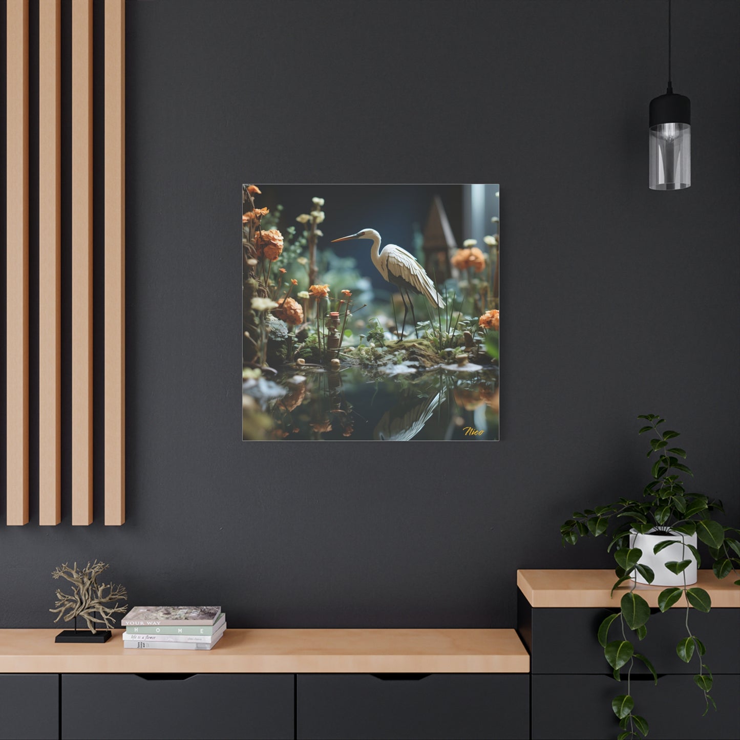 Born On A Bayou Print #1 - Streached Matte Canvas Print, 1.25" Thick