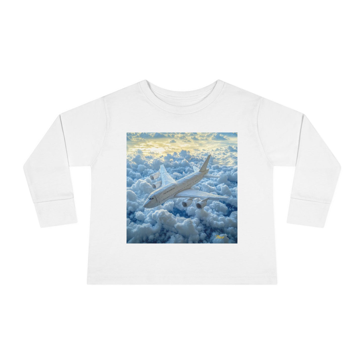 Big Ol' Jet Airliner Series Print #10 Toddler Long Sleeve Tee