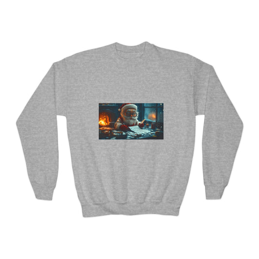 Chirstmas 2024 Series Print #1 Youth Crewneck Sweatshirt