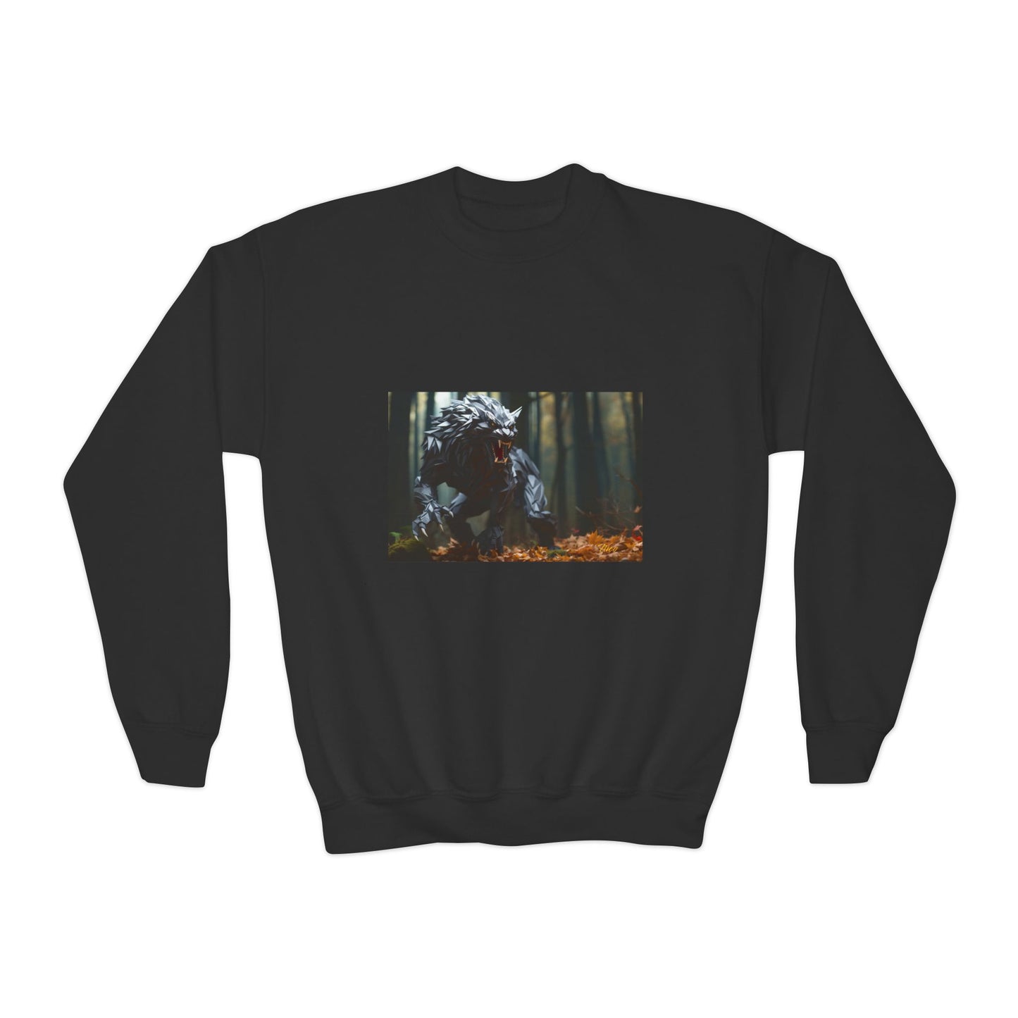 Halloween 2024 Series Print #6 Youth Crewneck Sweatshirt