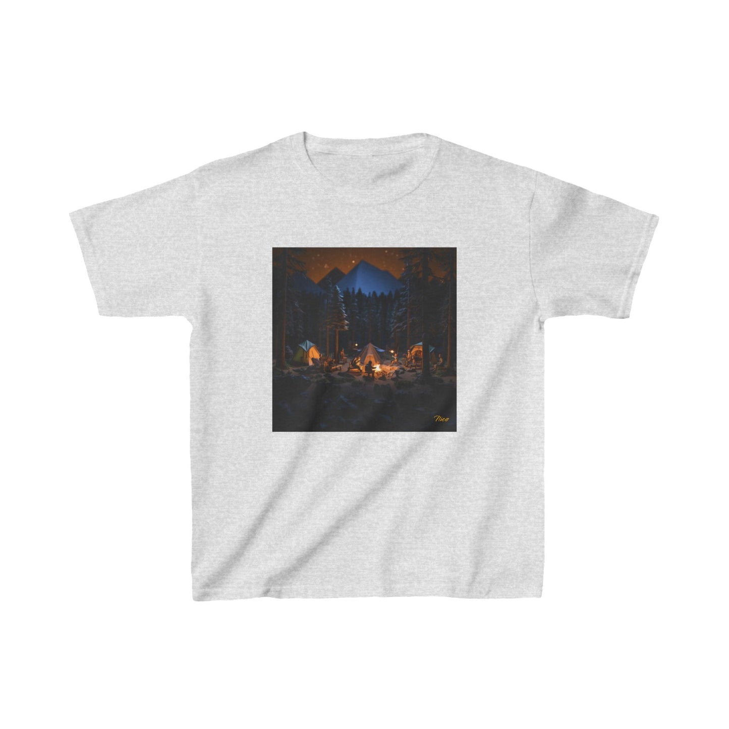 Under The Starry Skies Series Print #1 Kids Heavy Cotton™ Tee