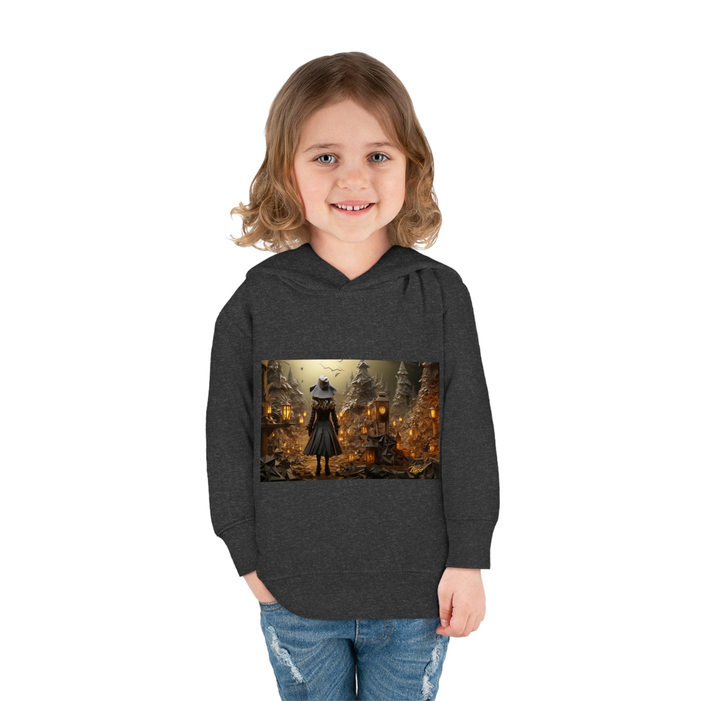 Halloween 2024 Series Print #3 Toddler Pullover Fleece Hoodie