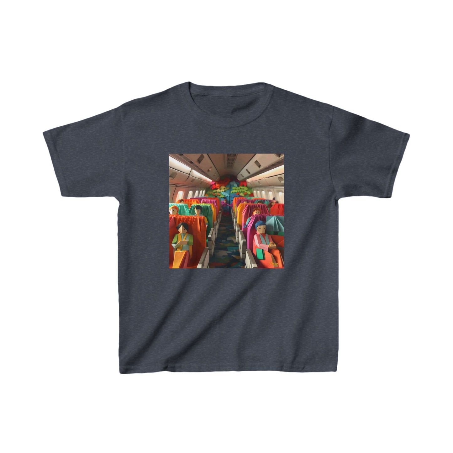 Frequent Flyer Miles Series Print #2 Kids Heavy Cotton™ Tee