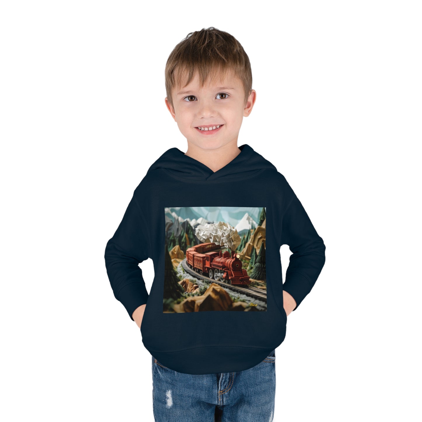 Orient Express Series Print #3 Toddler Pullover Fleece Hoodie