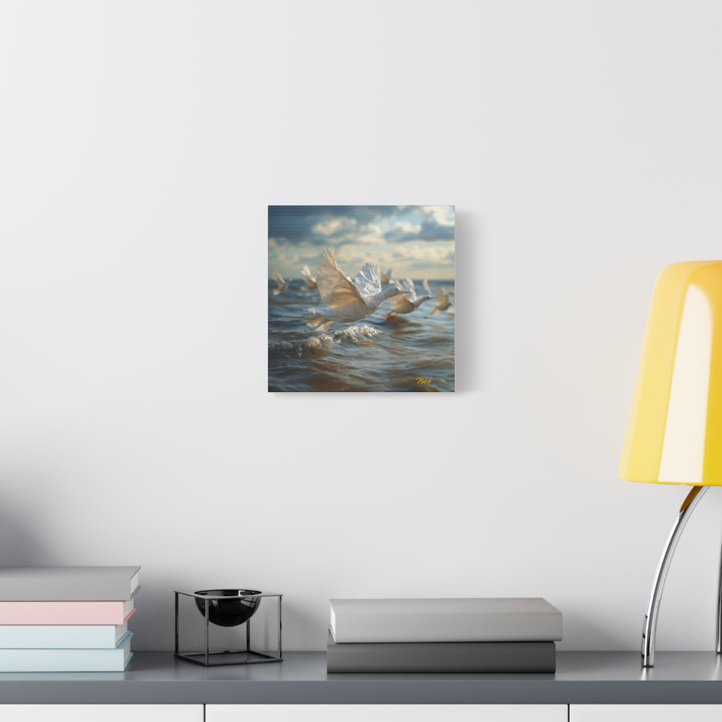 By The Seaside Series Print #8 - Streched Matte Canvas Print, 1.25" Thick