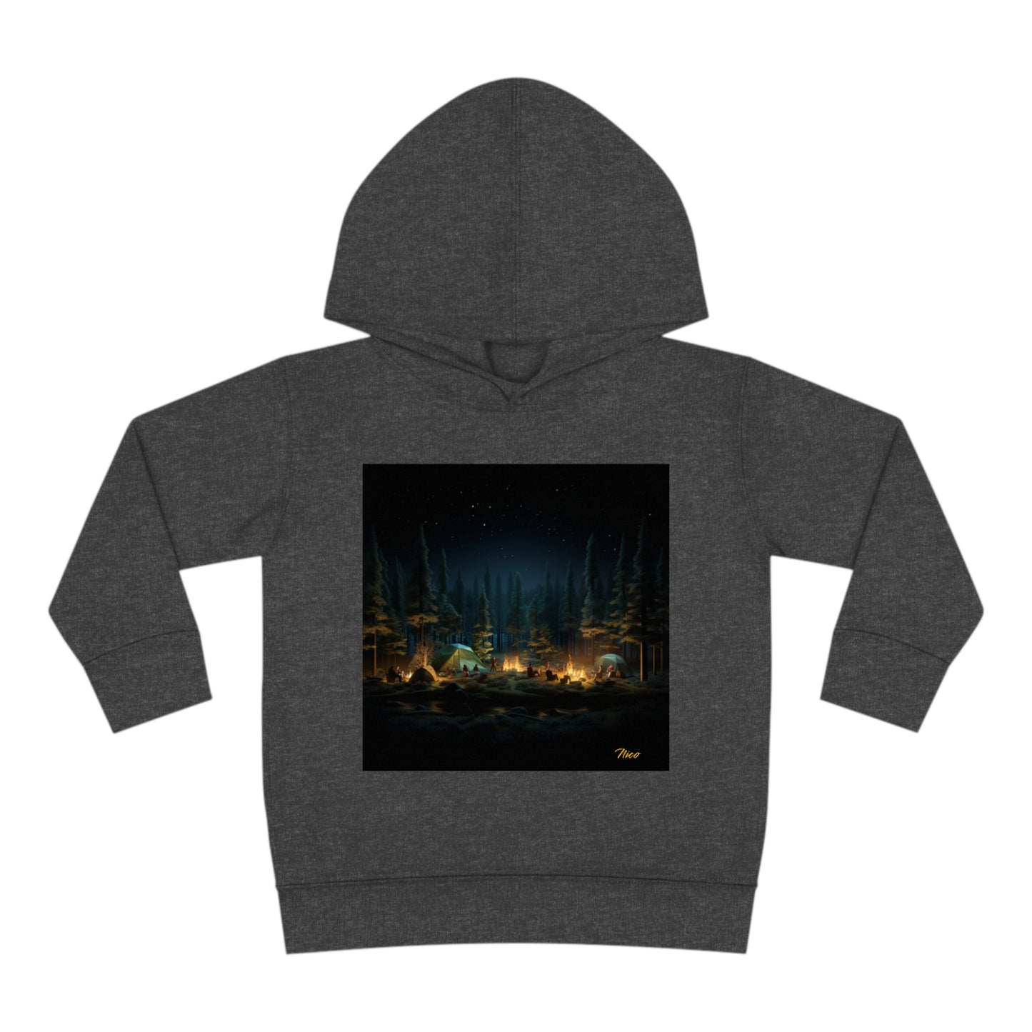 Under The Starry Skies Series Print #2 Toddler Pullover Fleece Hoodie