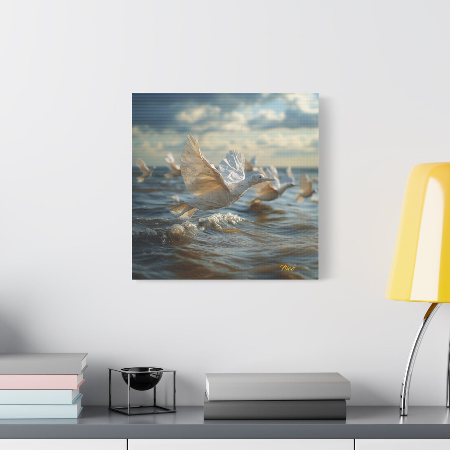 By The Seaside Series Print #8 - Streched Matte Canvas Print, 1.25" Thick