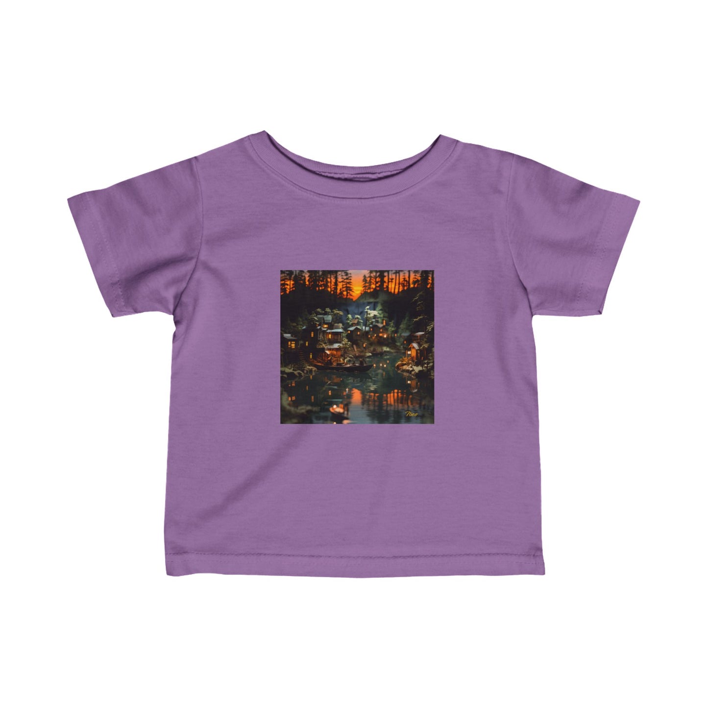 Born on A Bayou Series Print #2 Infant Fine Jersey Tee