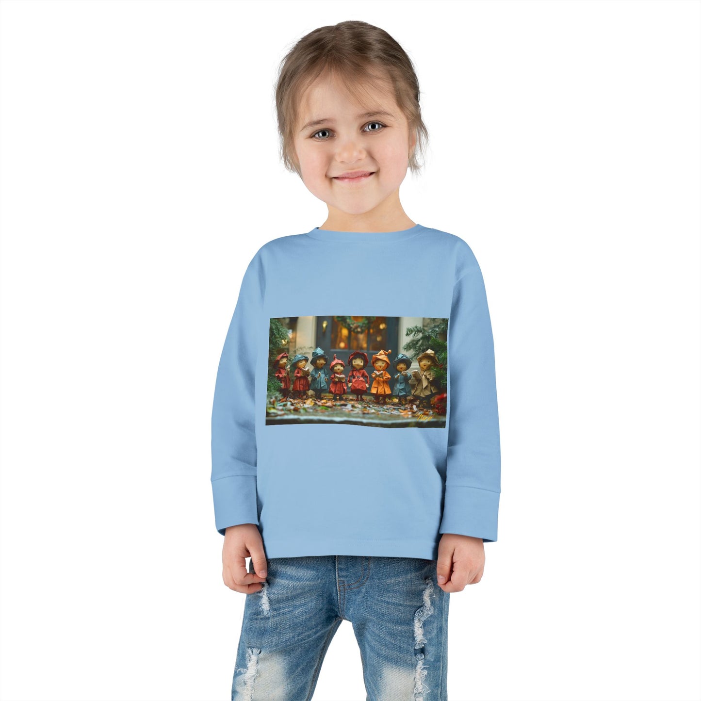 Chirstmas 2024 Series Print #12 Toddler Long Sleeve Tee