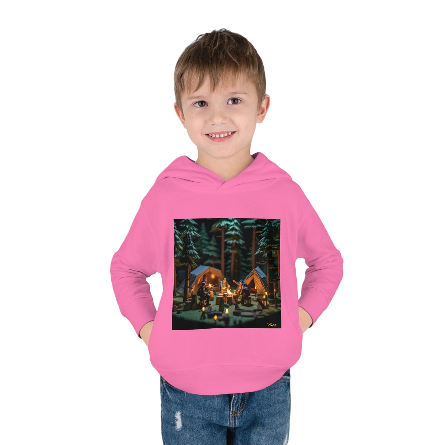 Under The Starry Skies Series Print #10 Toddler Pullover Fleece Hoodie