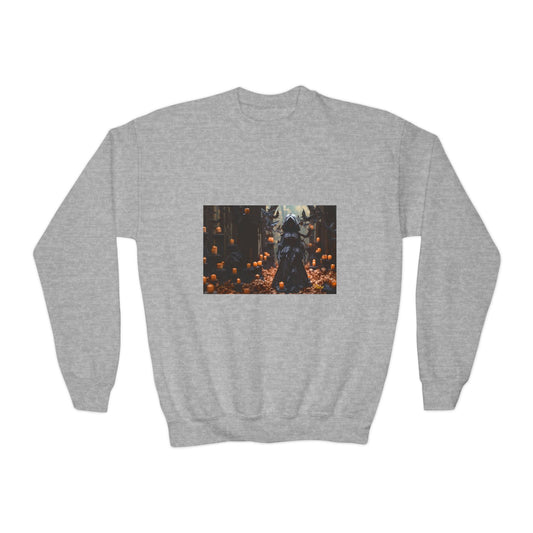 Halloween 2024 Series Print #5 Youth Crewneck Sweatshirt