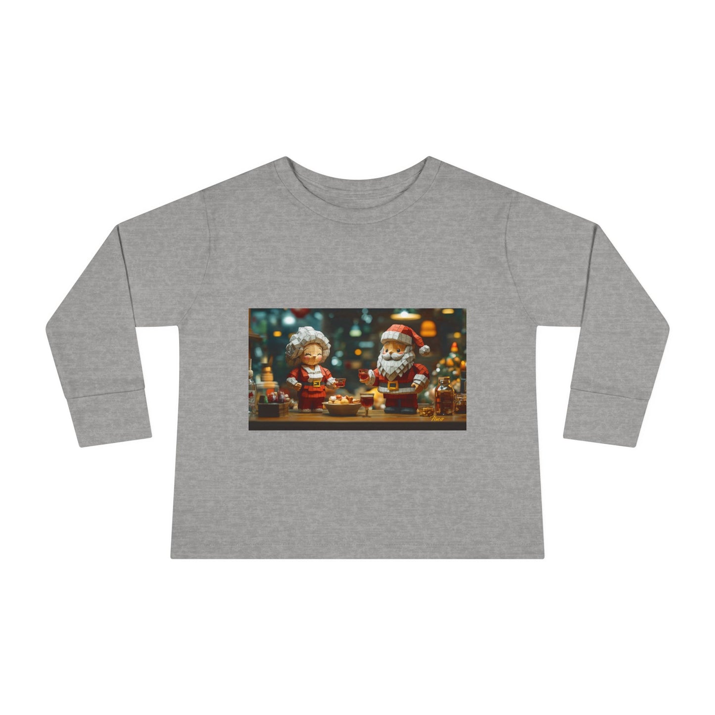 Chirstmas 2024 Series Print #2 Toddler Long Sleeve Tee