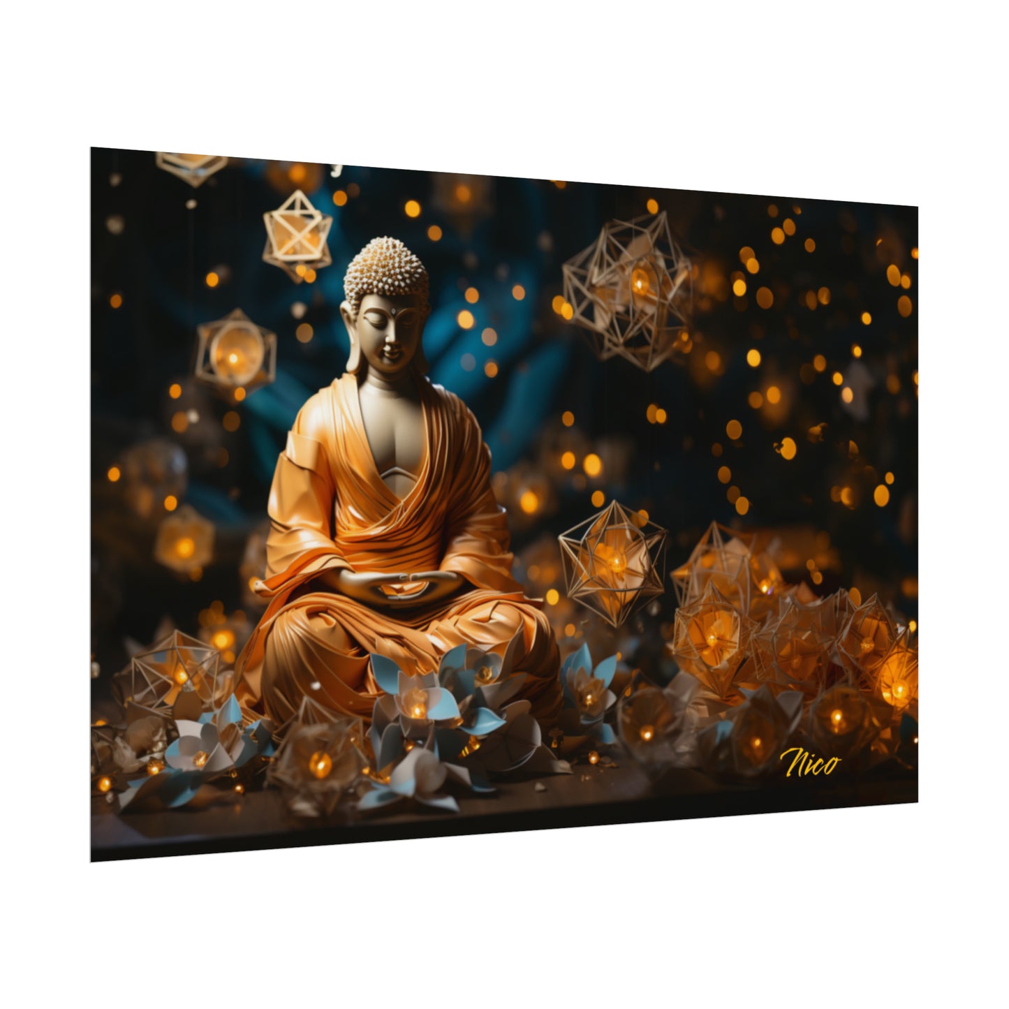 Ascending Buddha Series Print #8 - Fine Art, Matte or Semi-Gloss Print