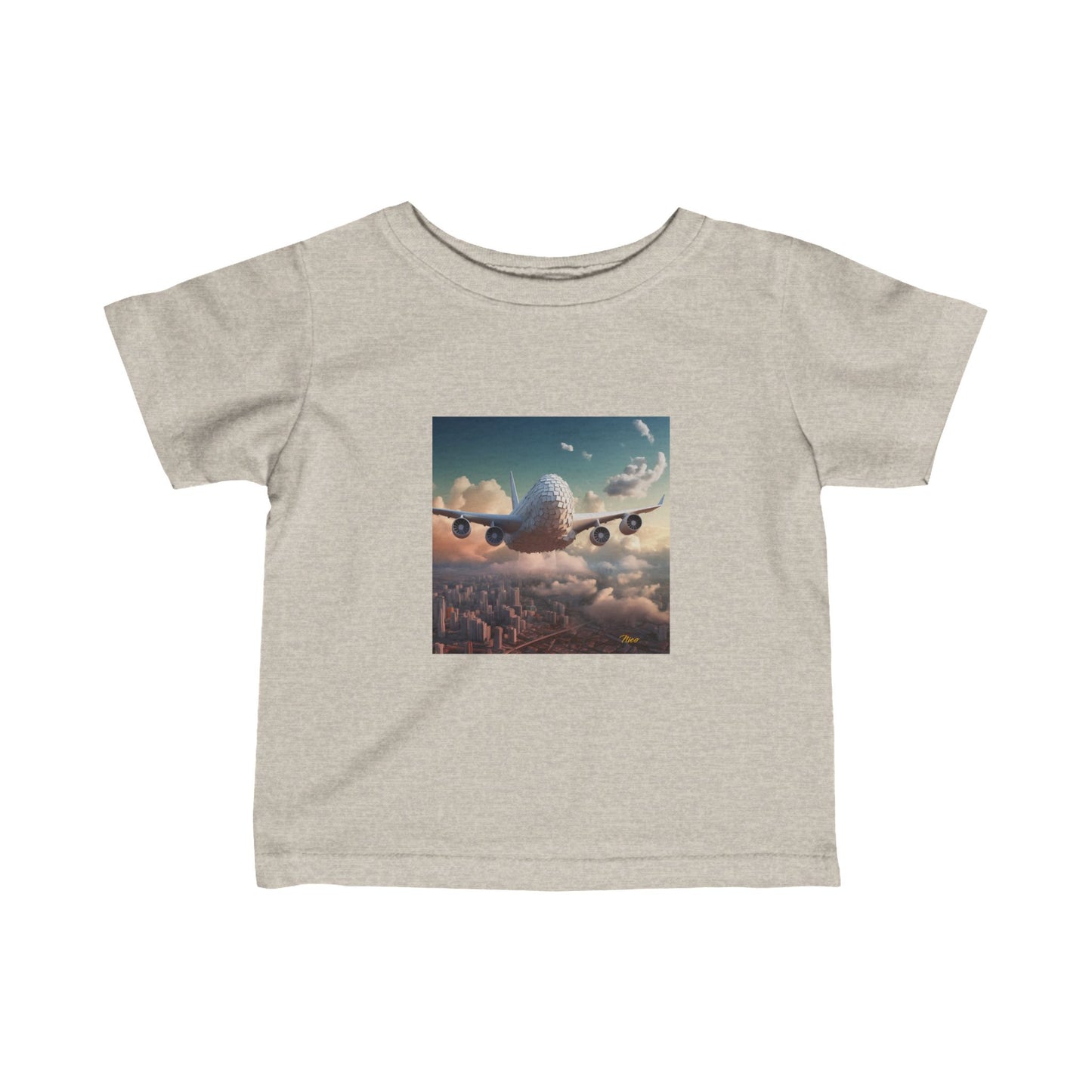 Frequent Flyer Miles Series Print #1 Infant Fine Jersey Tee