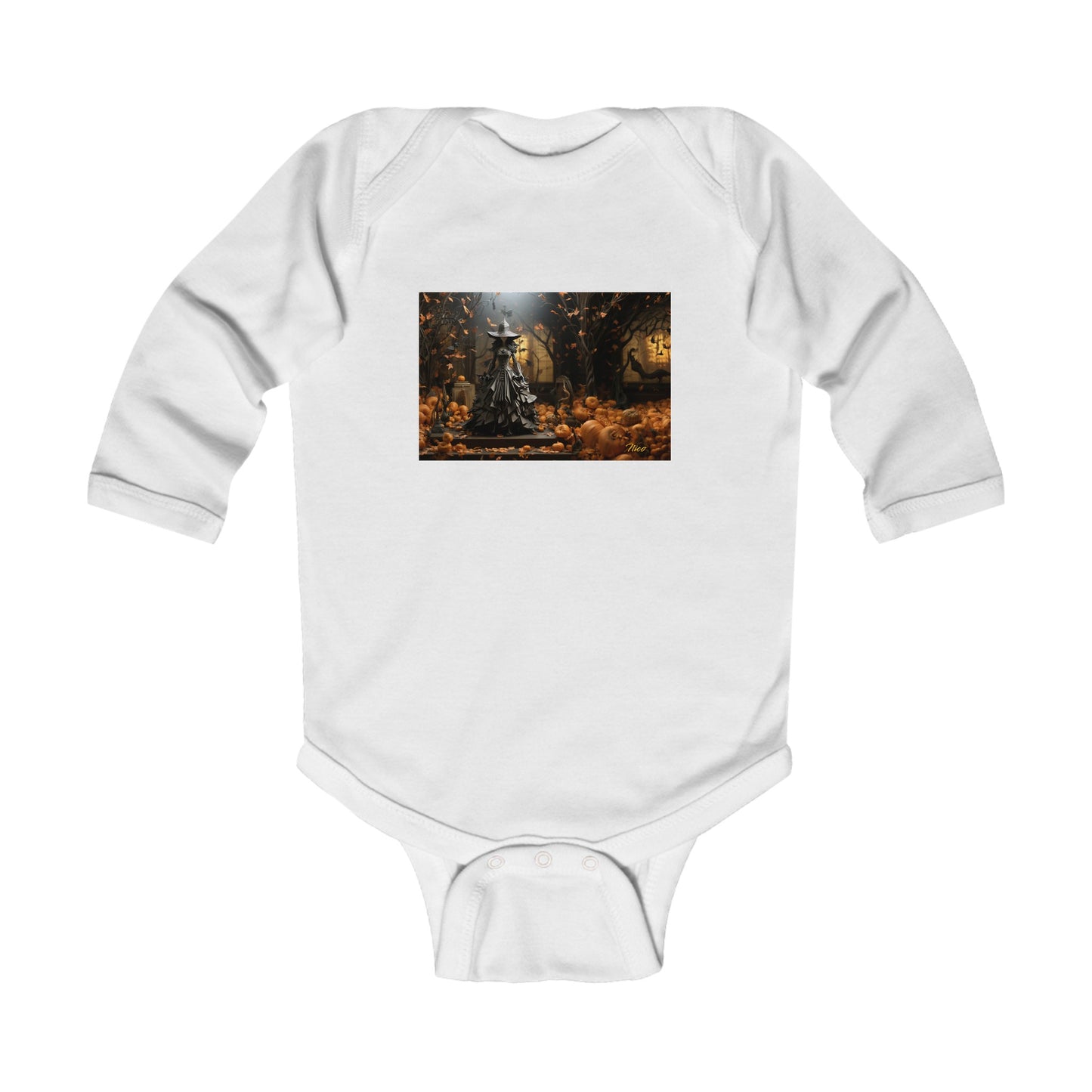 Halloween 2024 Series Print #10 Infant Long Sleeve Bodysuit