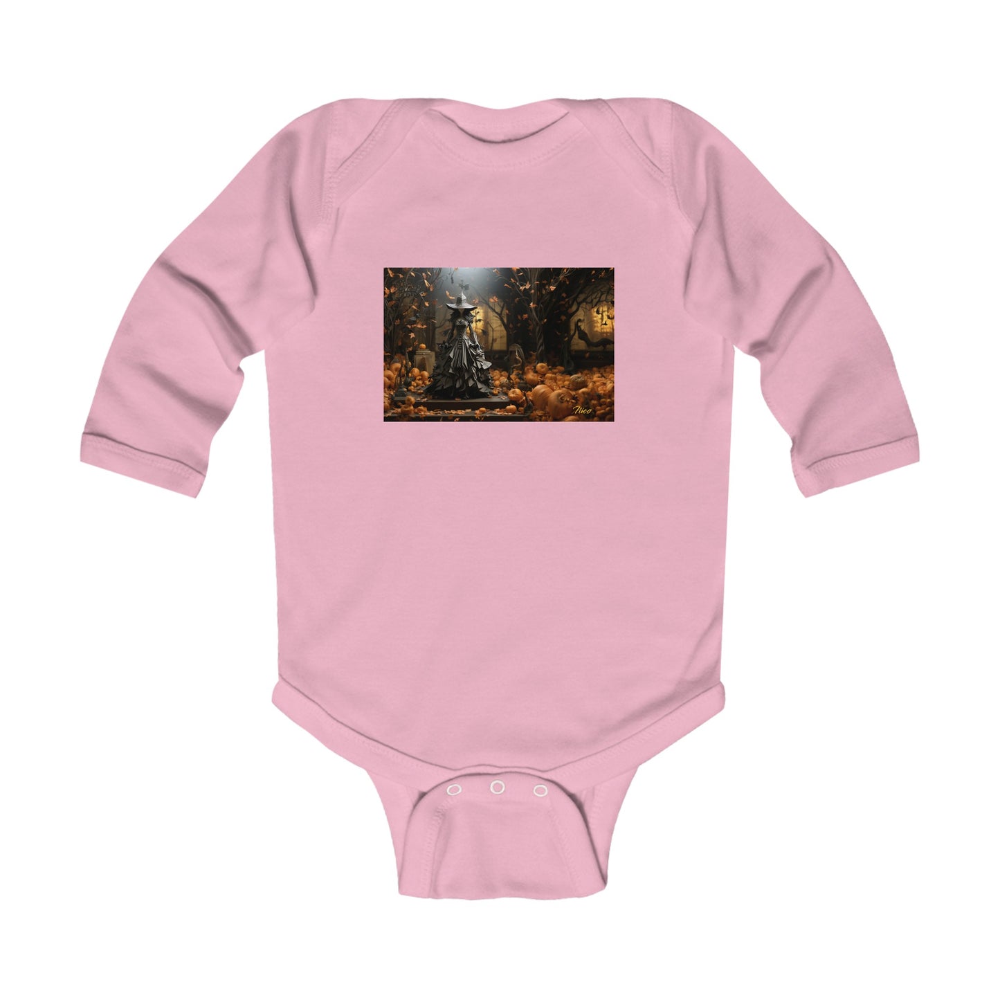 Halloween 2024 Series Print #10 Infant Long Sleeve Bodysuit