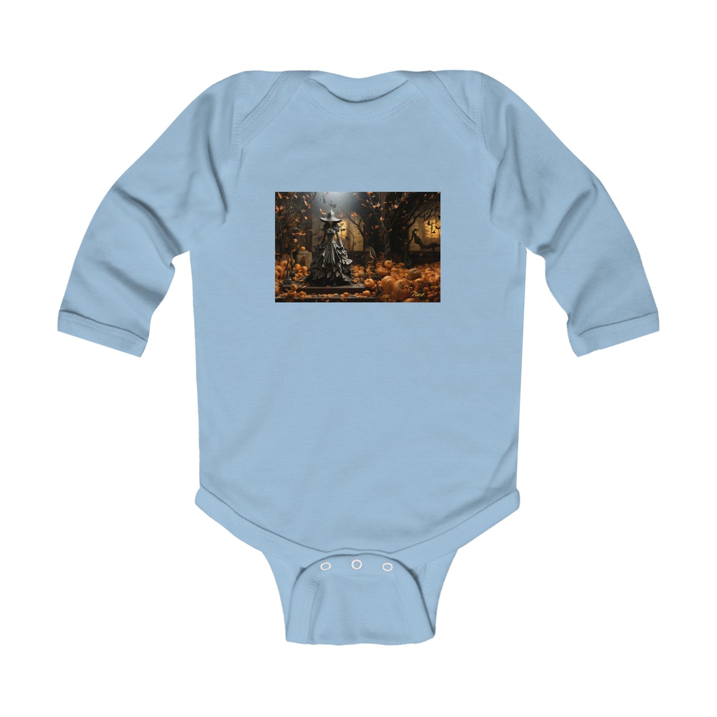 Halloween 2024 Series Print #10 Infant Long Sleeve Bodysuit