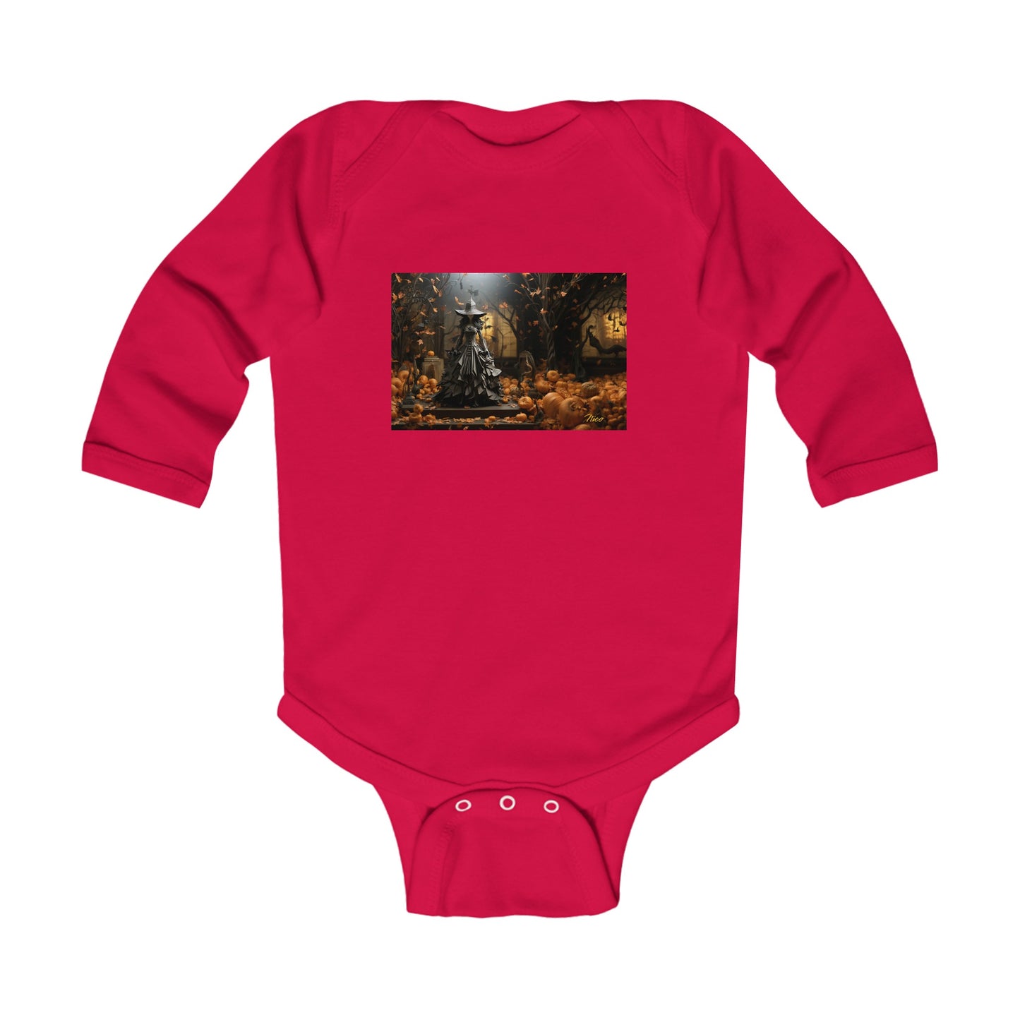 Halloween 2024 Series Print #10 Infant Long Sleeve Bodysuit