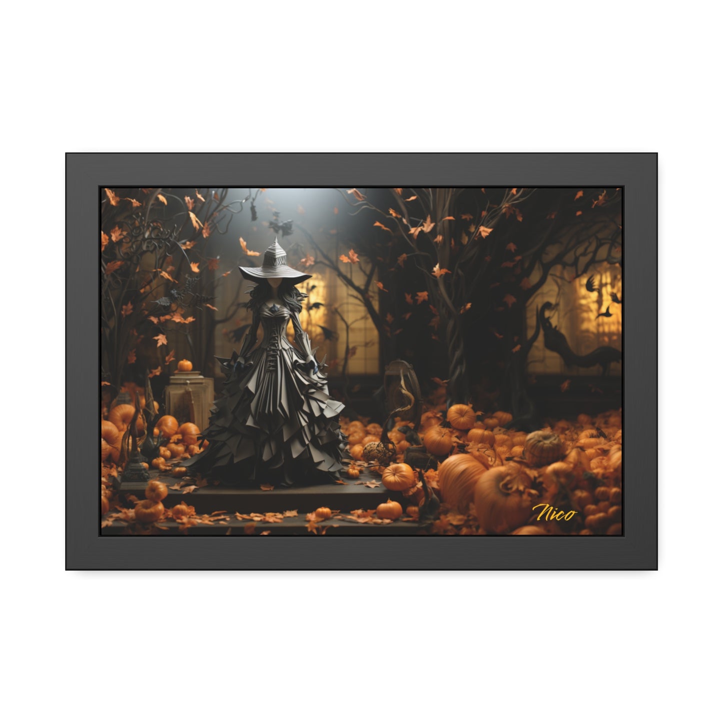 Halloween 2024 Series Print #10 - Framed Paper Print