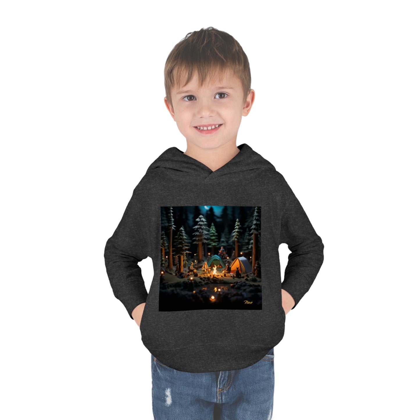 Under The Starry Skies Series Print #3 Toddler Pullover Fleece Hoodie