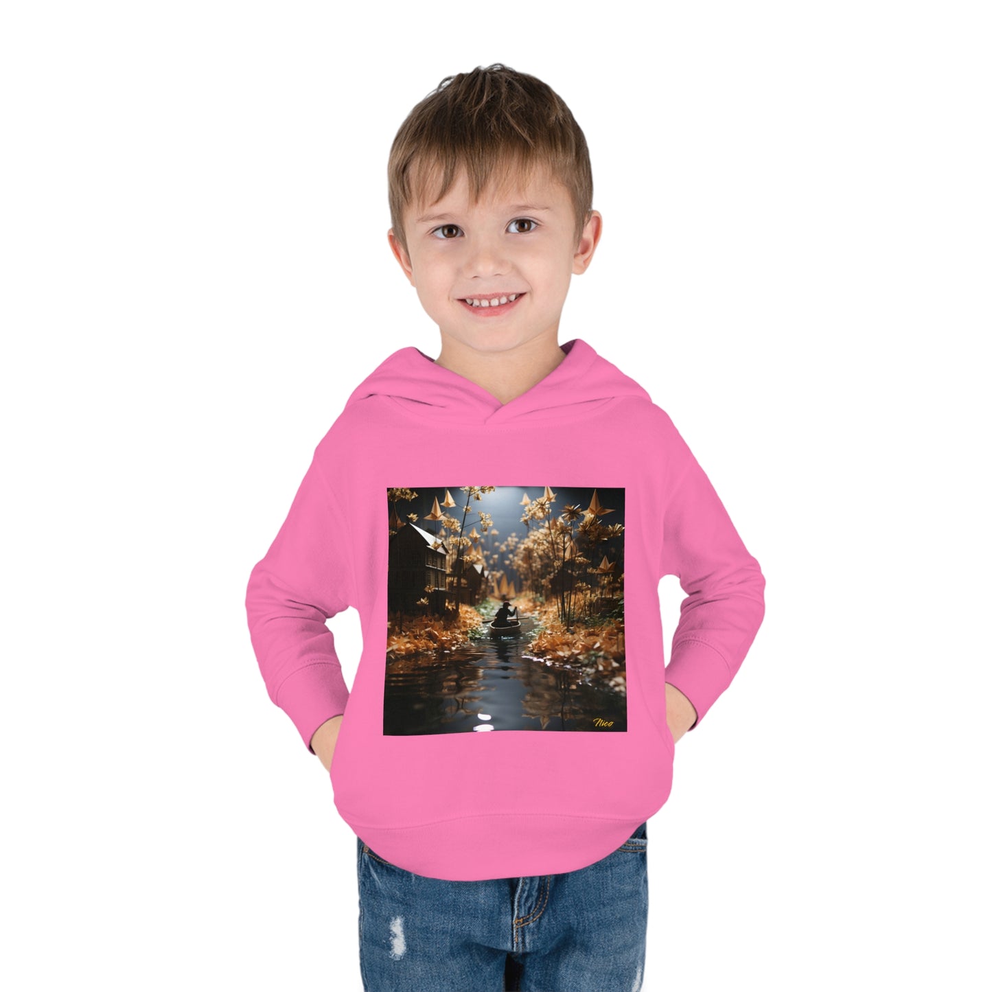 Born On A Bayou Series Print #5 Toddler Pullover Fleece Hoodie