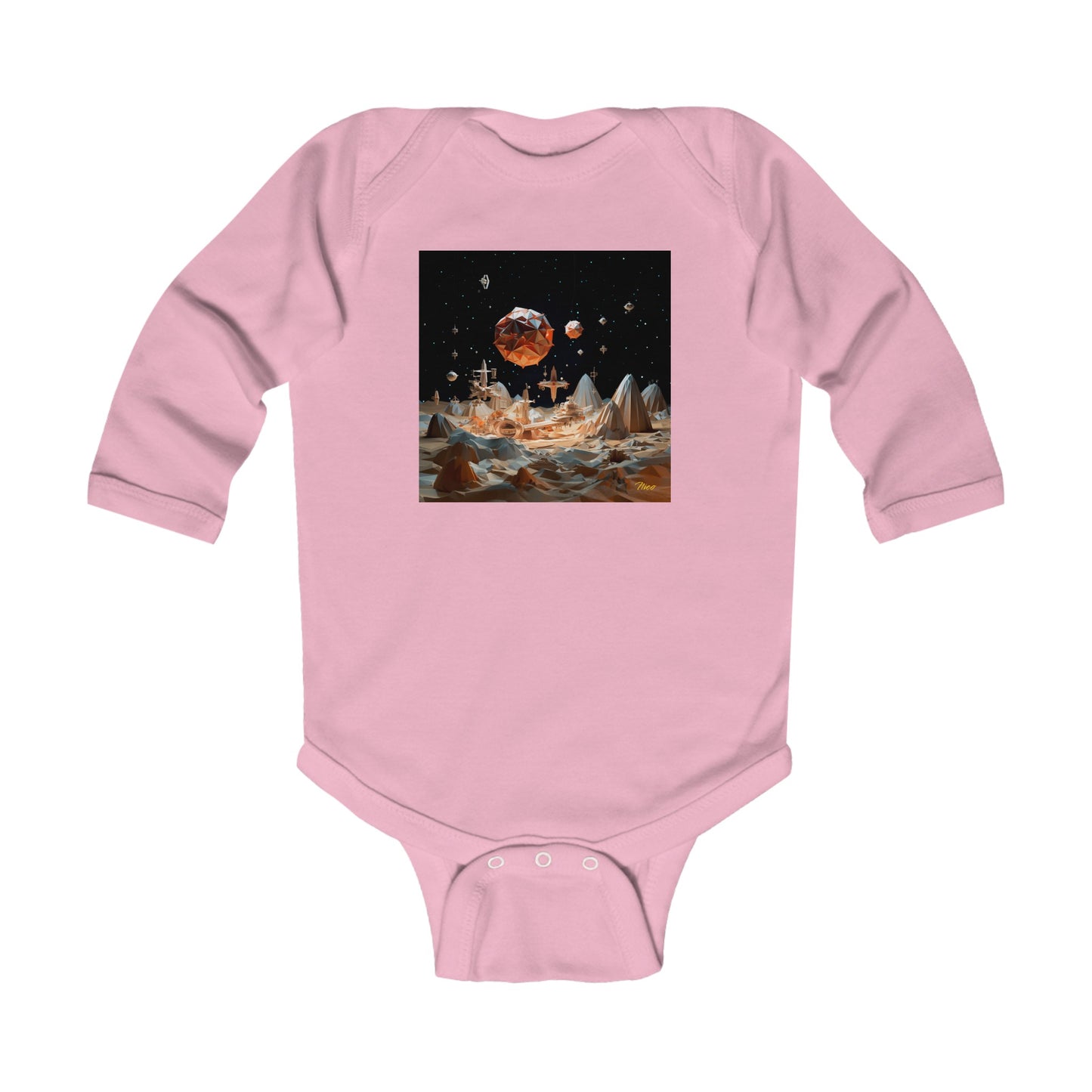 Elons' Dream Series Print #7 Infant Long Sleeve Bodysuit