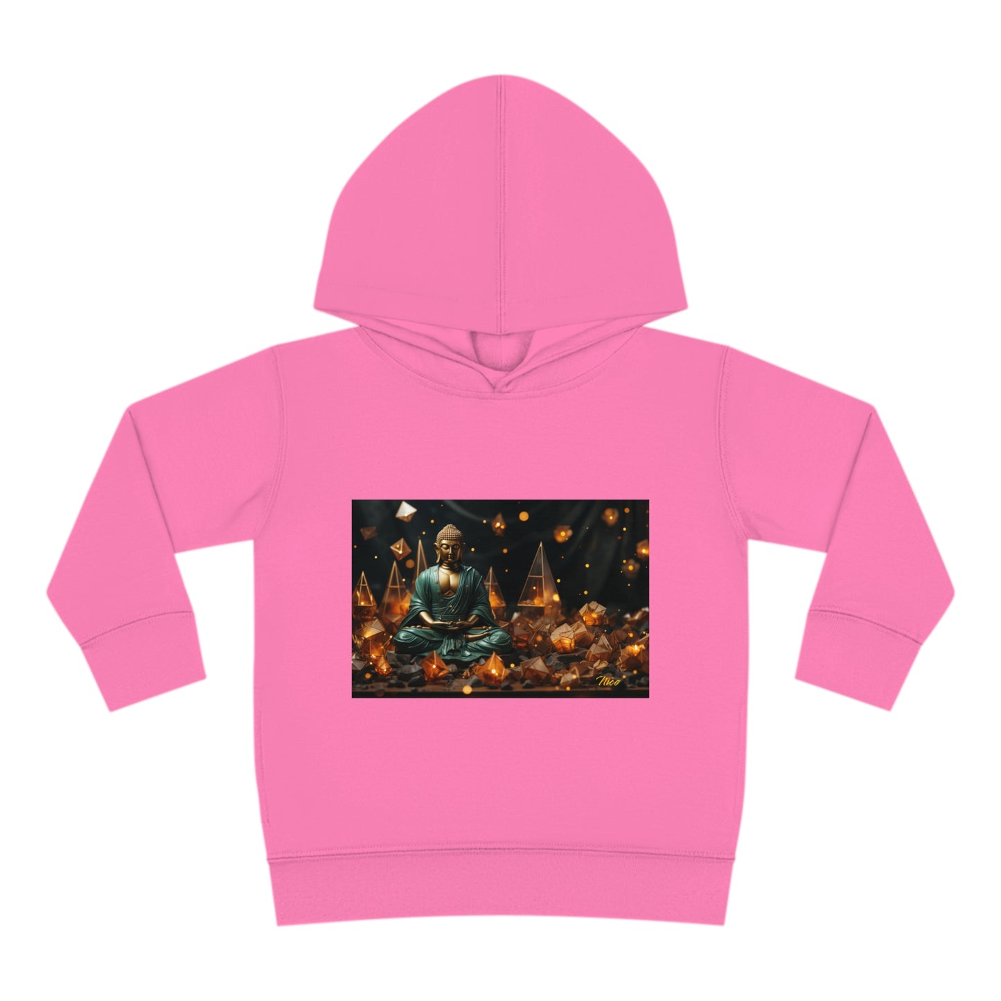 Ascending Buddah Series Print #4 Toddler Pullover Fleece Hoodie