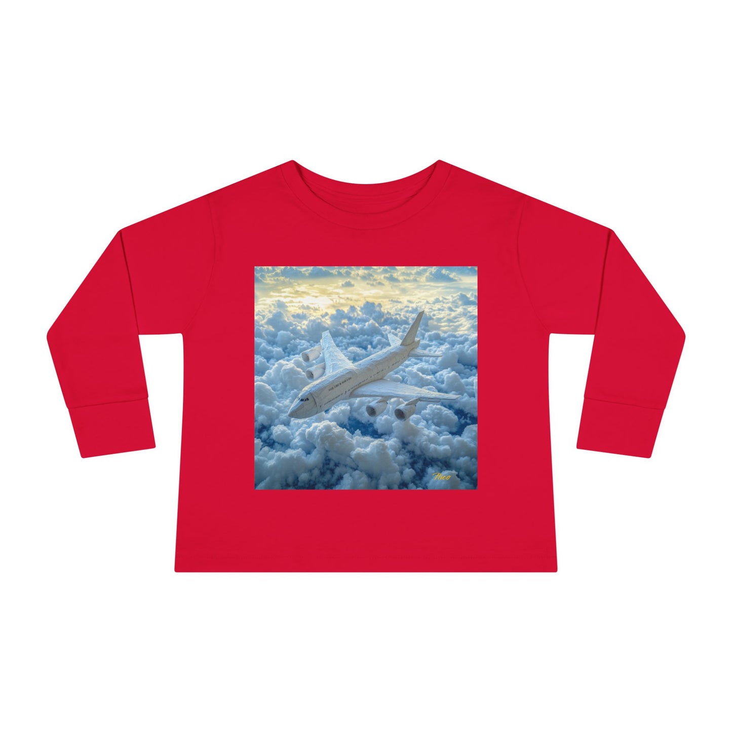 Big Ol' Jet Airliner Series Print #10 Toddler Long Sleeve Tee