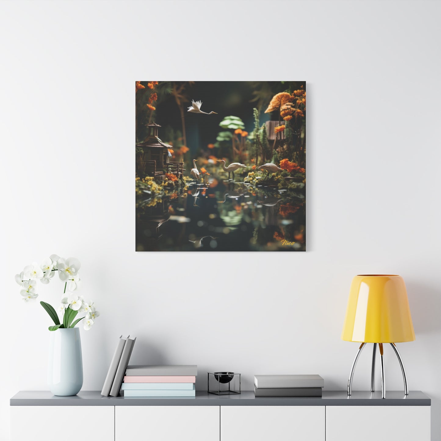 Born On A Bayou Print #6 - Streached Matte Canvas Print, 1.25" Thick