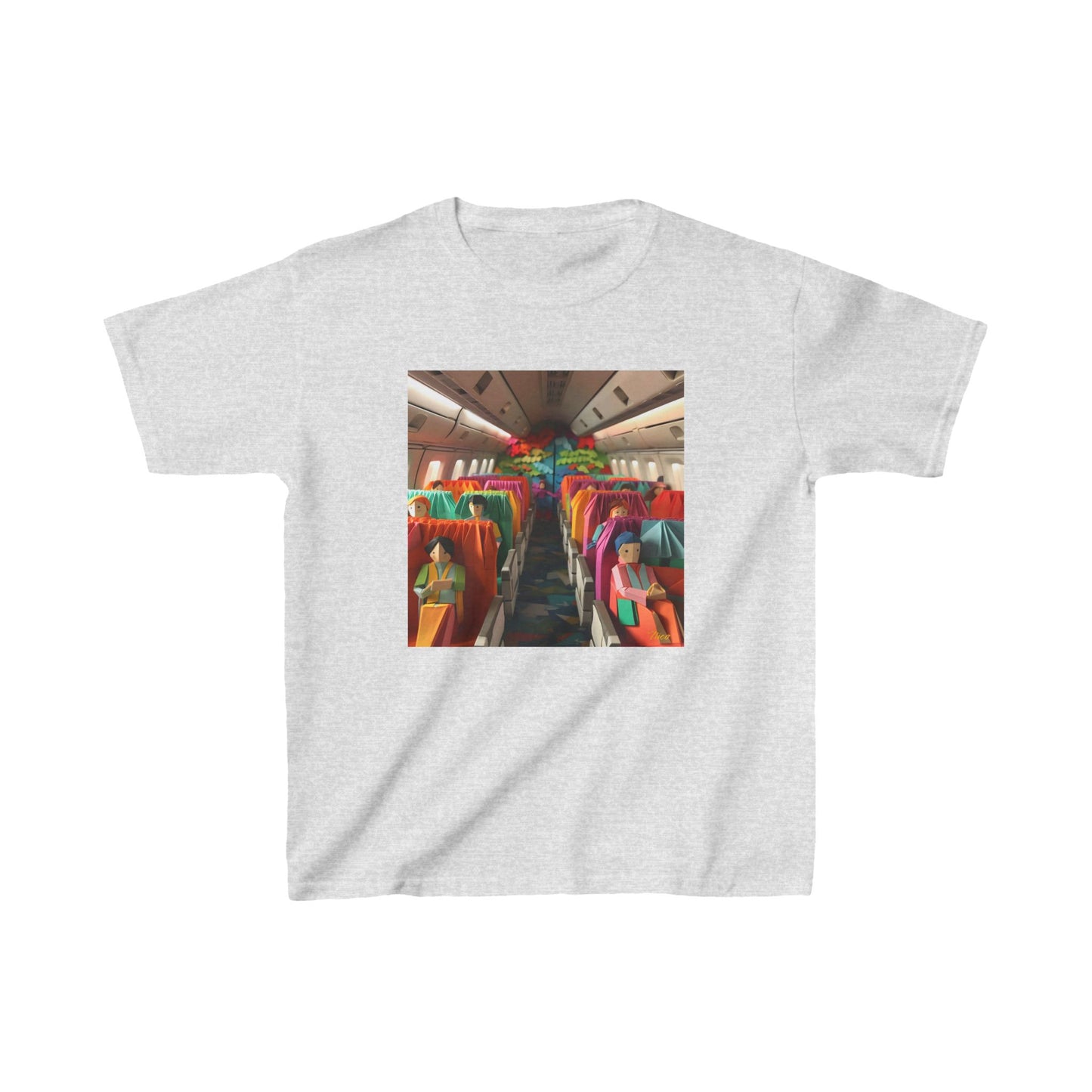 Frequent Flyer Miles Series Print #2 Kids Heavy Cotton™ Tee