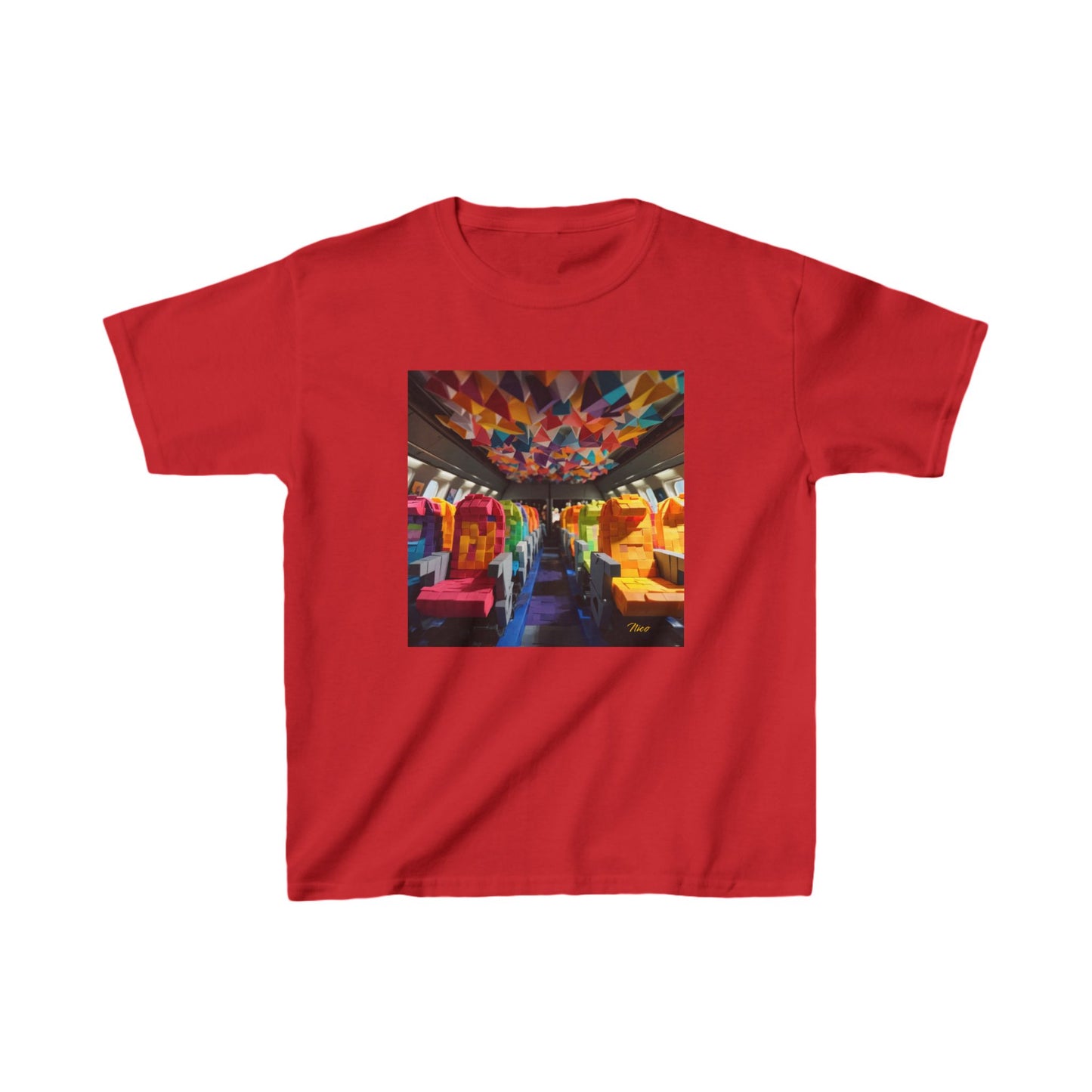 Frequent Flyer Miles Series Print #4 Kids Heavy Cotton™ Tee