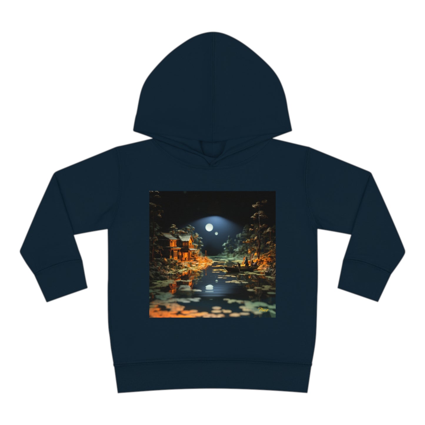 Born On A Bayou Series Print #3 Toddler Pullover Fleece Hoodie