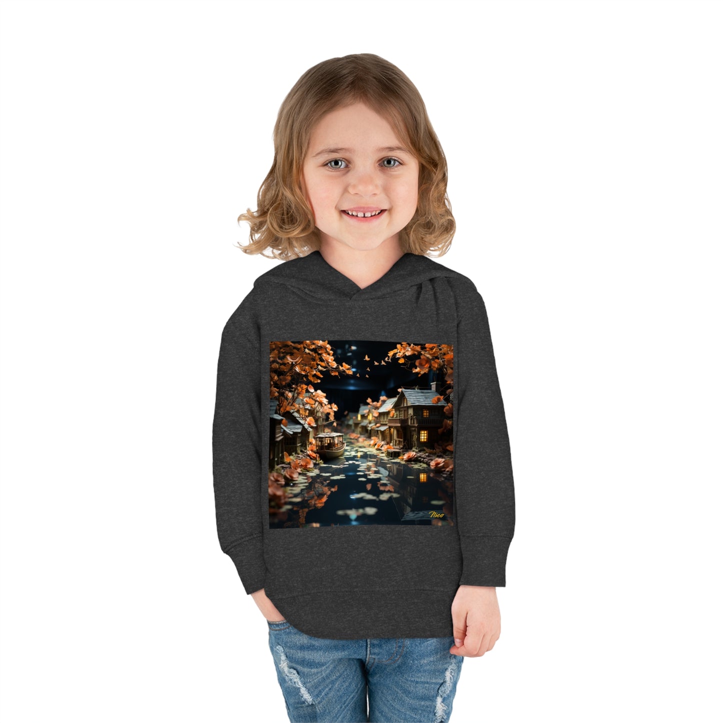 Born On A Bayou Series Print #7 Toddler Pullover Fleece Hoodie