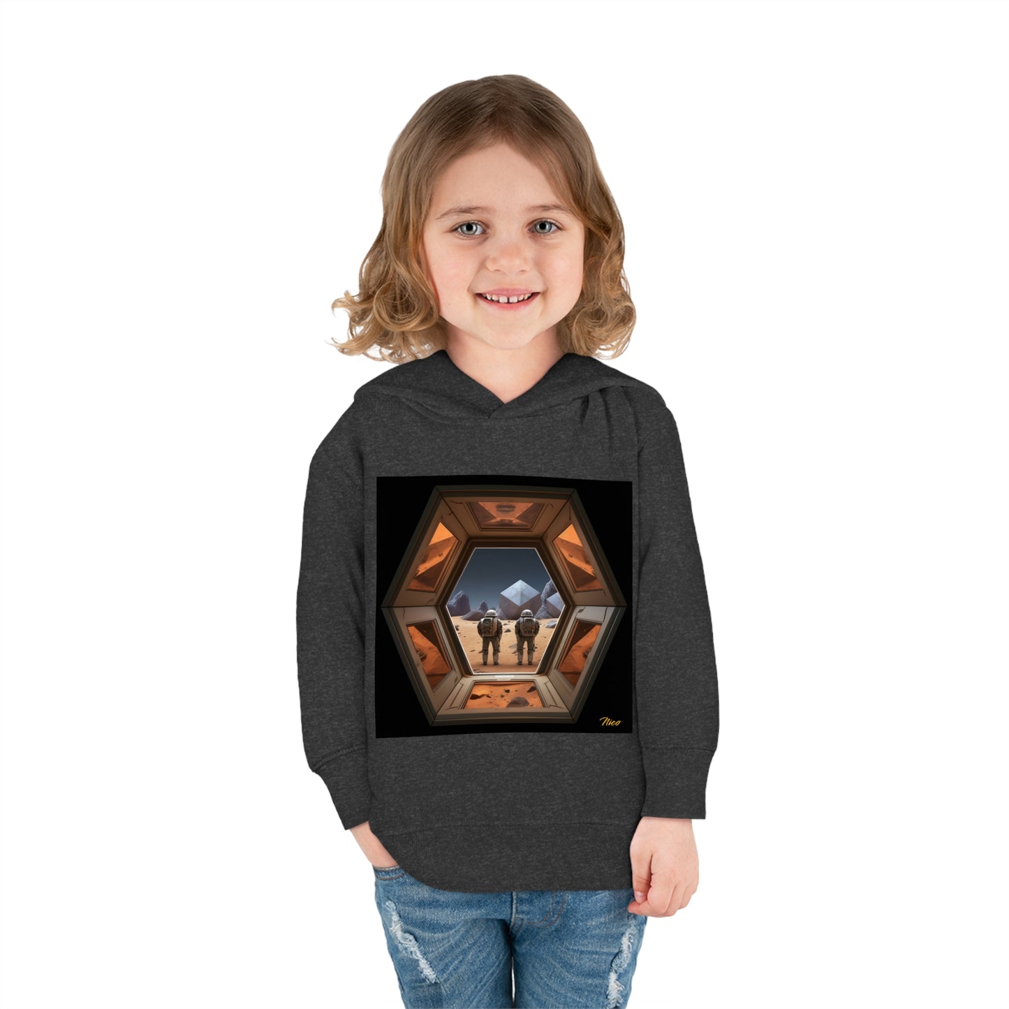 Elons' Dream Series Print #7 Toddler Pullover Fleece Hoodie