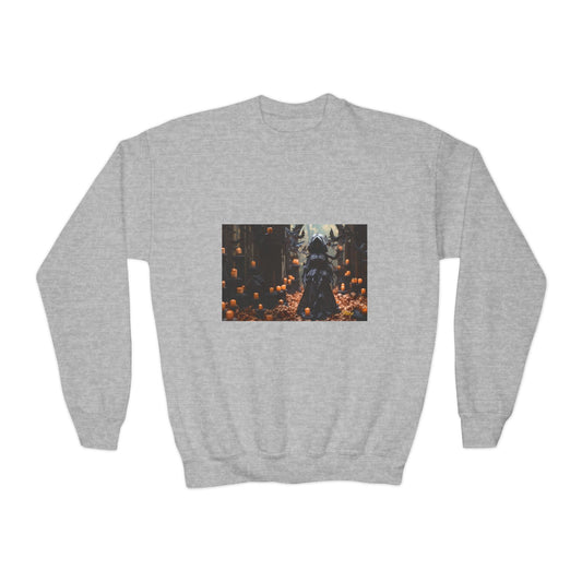 Halloween 2024 Series Print #5 Youth Crewneck Sweatshirt