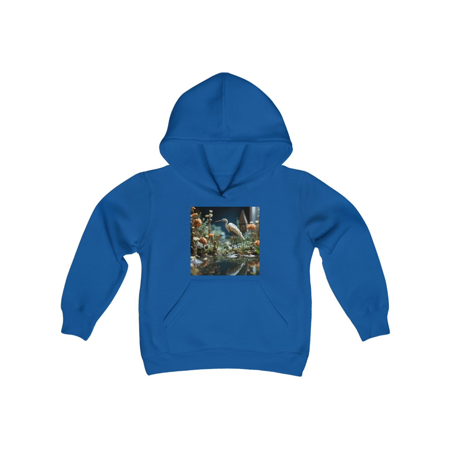 Born On A Bayou Series Print #1 Youth Heavy Blend Hooded Sweatshirt