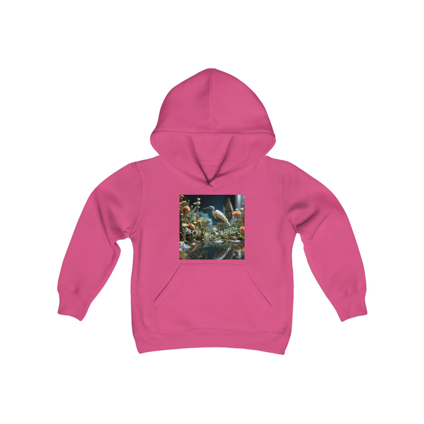 Born On A Bayou Series Print #1 Youth Heavy Blend Hooded Sweatshirt