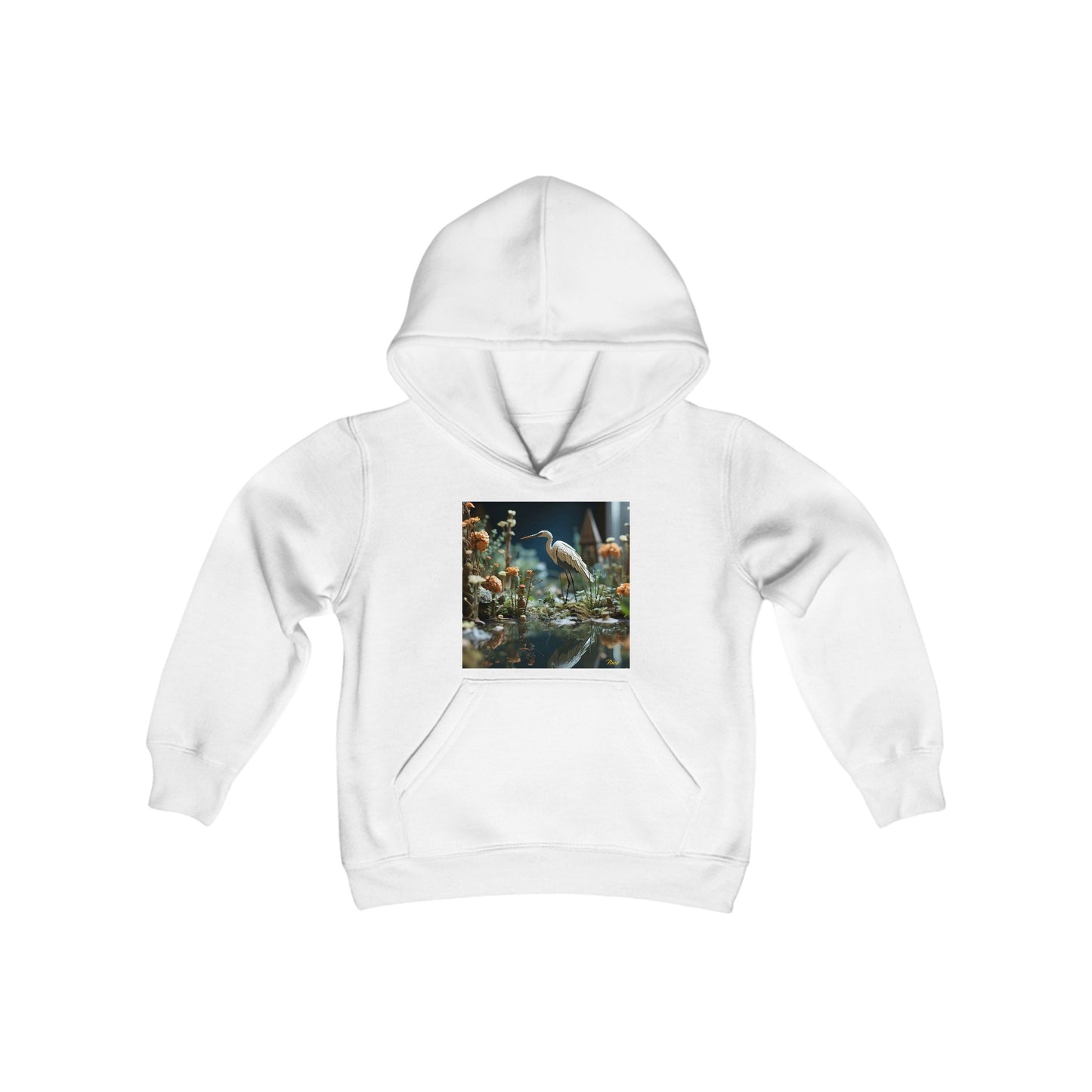 Born On A Bayou Series Print #1 Youth Heavy Blend Hooded Sweatshirt