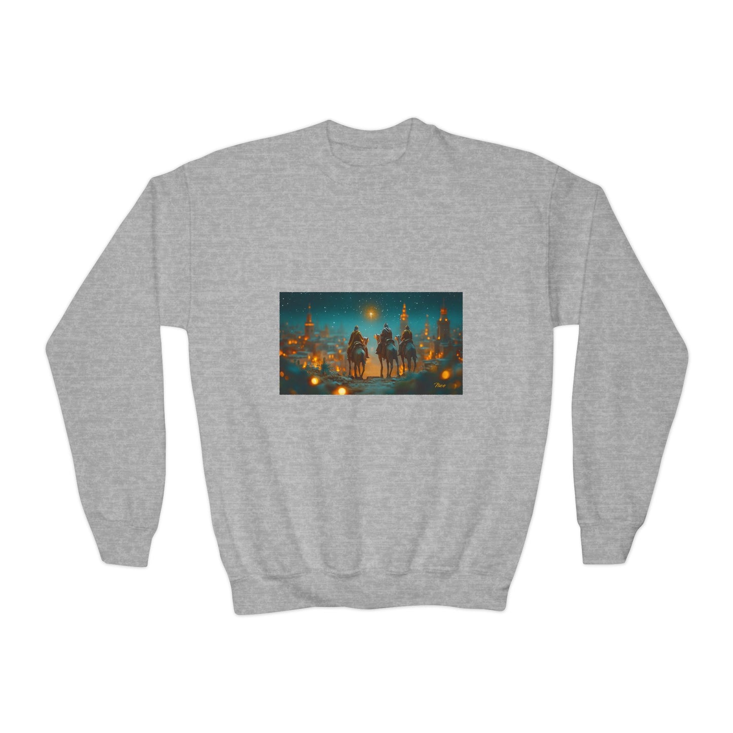 Chirstmas 2024 Series Print #9 Youth Crewneck Sweatshirt