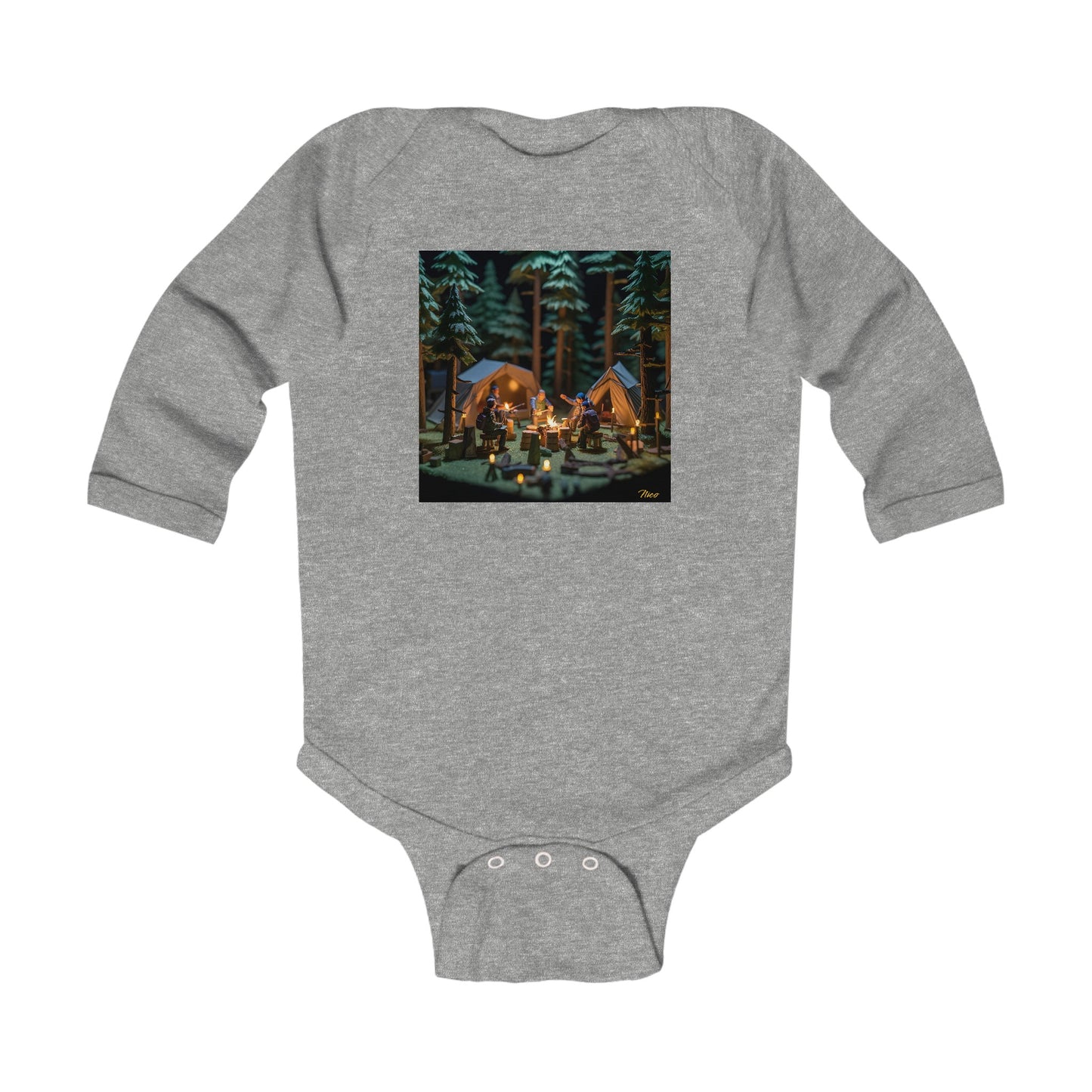 Under The Starry Skies Series Print #10 Infant Long Sleeve Bodysuit