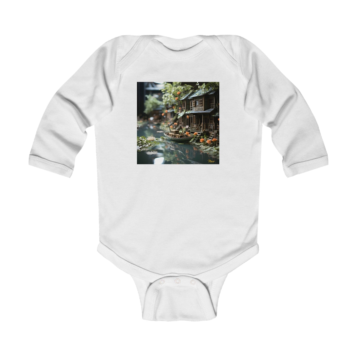 Born On A Bayou Series Print #9 Infant Long Sleeve Bodysuit