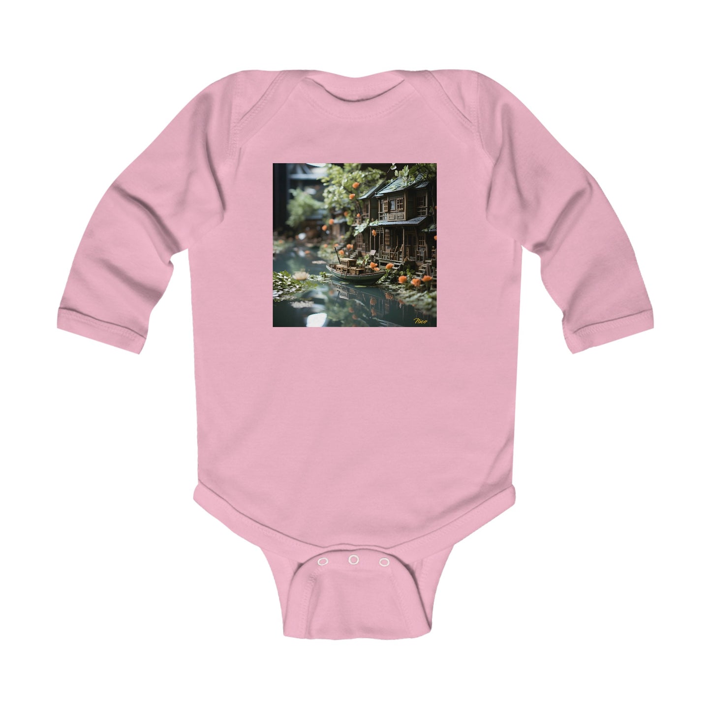 Born On A Bayou Series Print #9 Infant Long Sleeve Bodysuit