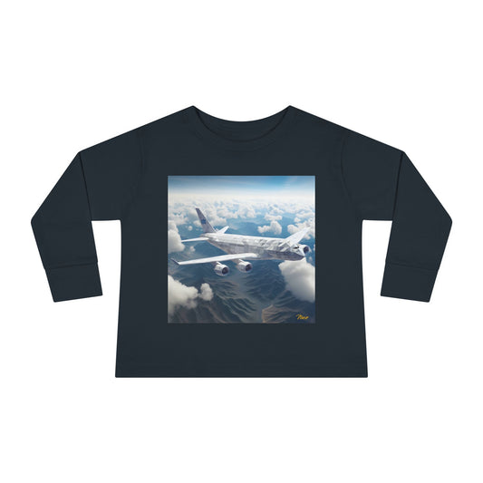 Big Ol' Jet Airliner Series Print #7 Toddler Long Sleeve Tee