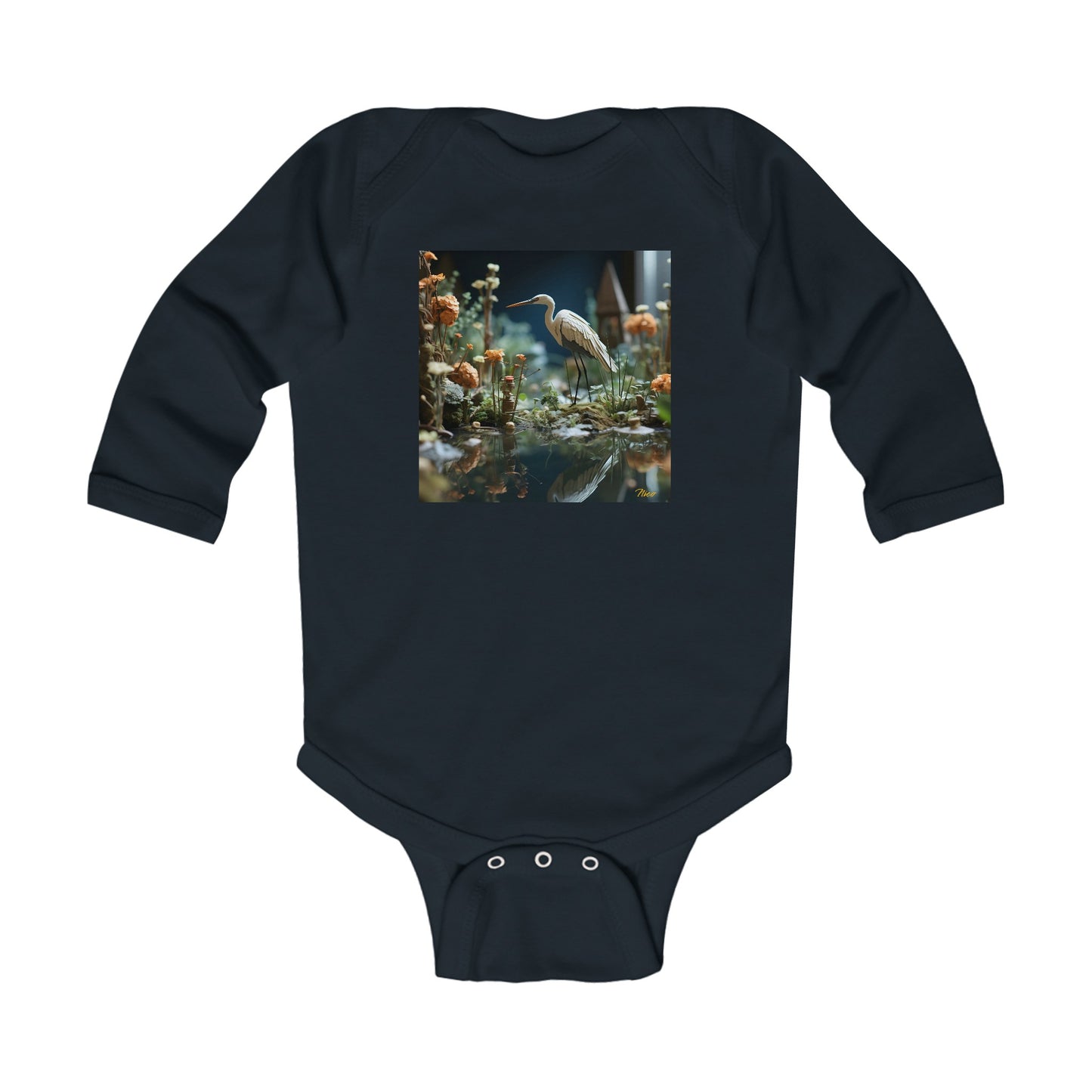 Born On A Bayou Series Print #1 Infant Long Sleeve Bodysuit