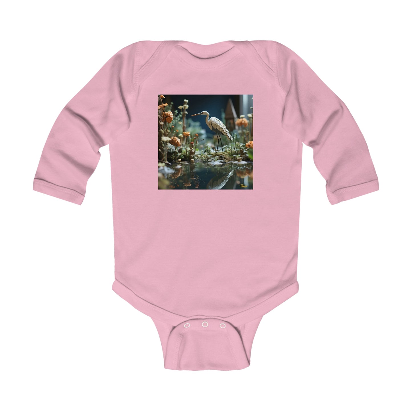 Born On A Bayou Series Print #1 Infant Long Sleeve Bodysuit